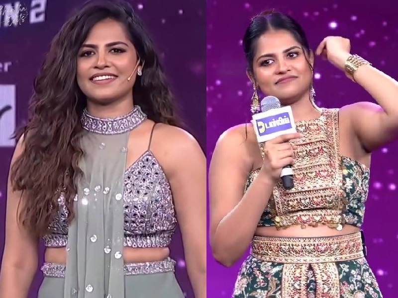 Angelin b underrated future vijay tv anchor