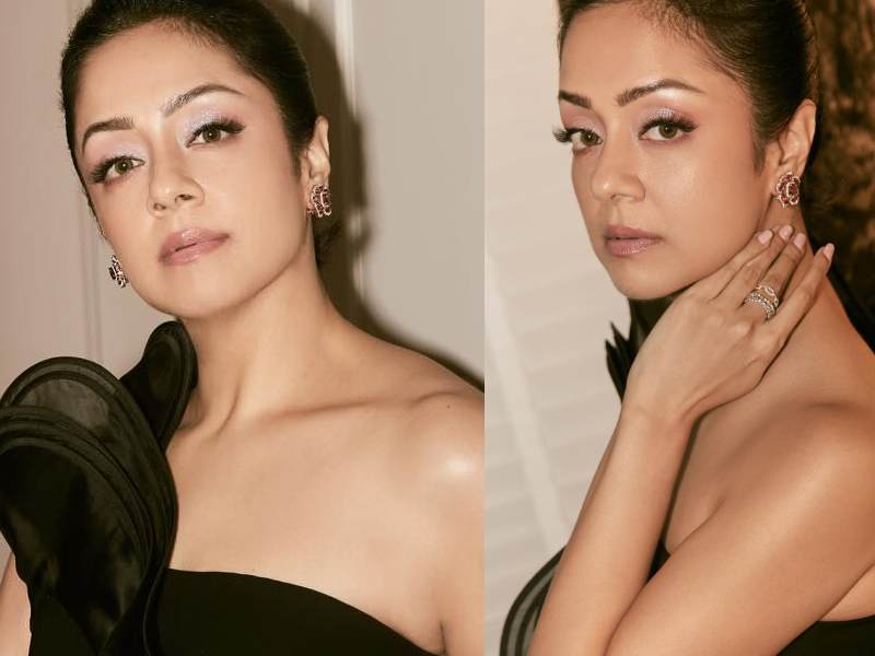 Vintage jyothika comeback style grace tamil cinema