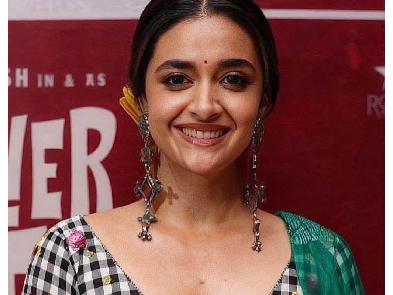 Keerthy suresh timeless charm trending songs south cinema