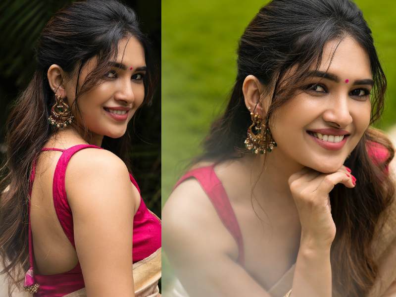 Vani bhojan bts photoshoot viral fans celebration